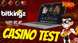 Bitkingz Online Casino Test  Wir testen die besten online Casinos 🎰 [upl. by Ahseki]