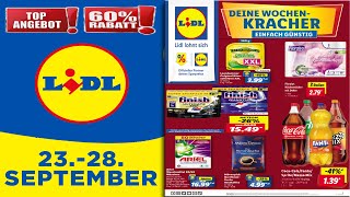 LIDL Werbung Prospekt  Prospekte Angebote DE  Gültig von 23092024 [upl. by Eelac]