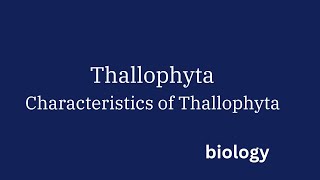 Thallophytes  characteristics of Thallophyta  class 9 biology  Diversity in living organisms [upl. by Schlesinger]