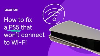 How to fix a PS5 that wont connect to WiFi  Asurion [upl. by Eibreh]