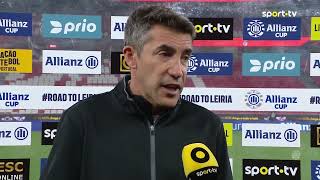 Bruno Lage quotObjetivo cumpridoquot [upl. by Anirak]