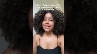 Curly hair mask recommendations  shorts [upl. by Levison]