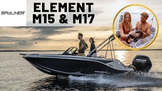 Bayliner modèles Element M15 amp M17 [upl. by Shaner805]