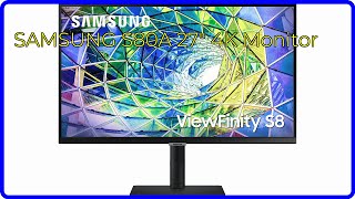 REVIEW 2024 SAMSUNG S80A 27quot 4K Monitor ESSENTIAL details [upl. by Lief33]