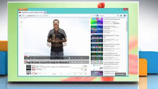 How to Embed YouTube® Video in Microsoft® PowerPoint 2013 Presentation [upl. by Anaugal]