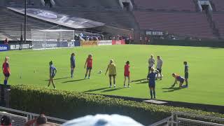 USWNT vs Ireland Rose Bowl 2019 Open Training [upl. by Johppa633]