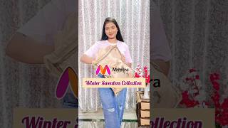 Myntra Winter Wear Haul  Latest winter wear 😍 sweater winterwear bestfinds viral [upl. by Malynda831]