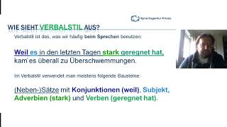 Nominalisierung amp Verbalisierung Teil 1 Nominale und verbale Satzstrukturen [upl. by Ahsitam]