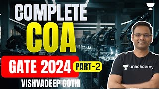 Complete COA for GATE 2024  Part  2  Vishvadeep Gothi [upl. by Alil851]