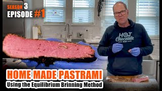 S3E1 Home Made Pastrami Using the Equilibrium Brining Method [upl. by Ellerd273]