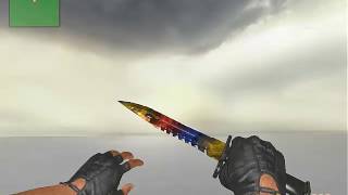 CSGO m9 bayonet pack for CSS [upl. by Ybeloc]