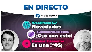 216 WordPress 67 subcontrataciones y cosas de Elementor [upl. by Nylesaj]