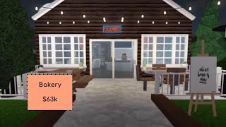 Small Bakery  BloxBurg Roblox  63k [upl. by Ewen]