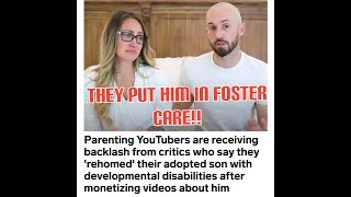 Youtuber Myka Stauffer Slammed For quotRehomingquot Adopted Autistic Son Huxley After Nearly 3 Years [upl. by Vani]