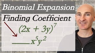 Binomial Expansion Finding Coefficient [upl. by Clarita]