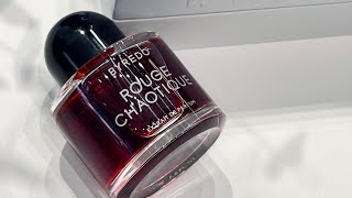 Byredo Rouge Chaotique byredoperfumereview [upl. by Nauquf]