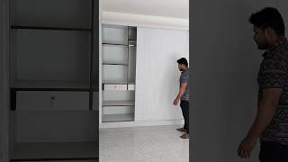 Double door sliding wardrobe without dressing table [upl. by Clorinde]