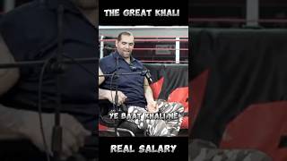 Our Indian great khalis payment for one match  shorts ytshort romanreigns wwe [upl. by Maddocks]