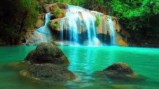 relaxing sleep music for babies with Waterfall sounds Nature Sounds [upl. by Nadya]