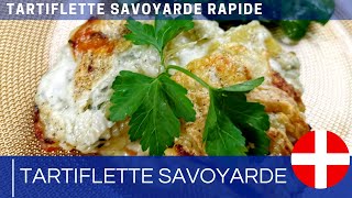 Tartiflette végétarienne facile  Recette savoyarde 👨‍🍳 [upl. by Domenic]