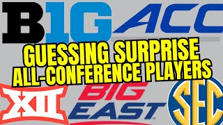 Surprise Guys  Underrated College Basketball Players That Could Make AllConference Teams [upl. by Rabka892]