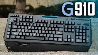 Logitech Orion Spark G910 RomerG Keyboard Review [upl. by Seadon282]