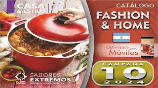 AVON FASHION HOME CAMPAÑA 10 2024 ARGENTINA [upl. by Daveta845]