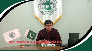 faq  Secretary Pharmacy Council of Sindh  Dr Mirza Tasawer Baig [upl. by Corron3]