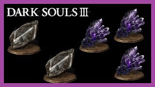 Dark Souls 3  FASTEST Dark Gem amp Titanite Chunk Farming Location [upl. by Akeim145]