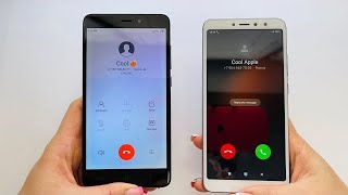 Only Xiaomi phones 📞 Redmi S2 vs Xiaomi Redmi Note 4  Conference call amp incoming amp outgoing calls [upl. by Newbill]