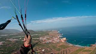 Parapente Tenerife El Tanque  Janvier 2024 [upl. by Xilef]