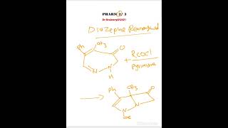 test2 3rd year diazepine rearrangement Pharmchem [upl. by Naoh642]