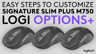 Easy steps to customize Signature Plus M750 to save time like magic with Logi Options [upl. by Haberman]