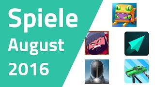 Top OfflineSpiele für Android amp iOS  August 2016 [upl. by Lorrin200]