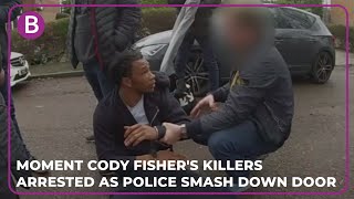 Moment Cody Fishers killers arrested after nightclub murder [upl. by Harvey731]