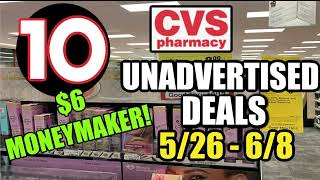 CVS UNADVERTISED DEALS 526  68  UPDATE MONEYMAKER [upl. by Omari]