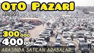 300000 ile 400000 Lira Arasında ADANA OTO PAZARINDA SAHİBİNDEN SATILIK 2 EL ARABA DERLEMESİ [upl. by Akehsay228]