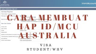 Cara Daftar HAP IDMCU AUSTRALIA [upl. by Earized]