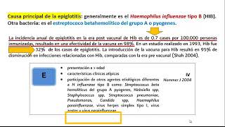 4 Laringo y traqueomalacia laringotraqueitis epiglotitis aguda cuerpo extraño  SOB bonquiolitis [upl. by Comras831]