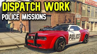 Gta 5 Dispatch Work  How to start Dispatch Work Missions [upl. by Leod389]