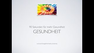 Gesundheit  90 Sekunden für mehr Gesundheit [upl. by Aicined296]