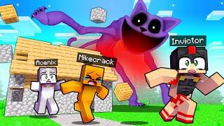 CATNAP vs RETO de la BASE MÁS SEGURA 😱😈 MINECRAFT [upl. by Natsyrt]