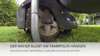 Husqvarna Automower® 430X  Das Trampolin und der Mower [upl. by Schaffel]