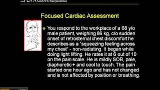 1215 Lead ECG Clinical Presentation [upl. by Stochmal]