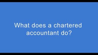 What does a chartered accountant do Andrew Brown [upl. by Schalles723]