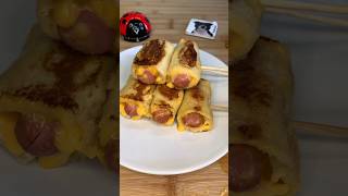 👩🏼‍🍳 Recette  Mini sausage cheese Sandwich Rolls 🌭🧀 easyrecipe shorts [upl. by Sollie]