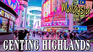 Malaysia Genting Highlands walking all day in this incredible mall [upl. by Acinomad200]