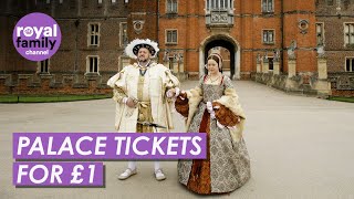 £1 Tickets King’s Big Plan to Make Royal Palaces More Accessible [upl. by Nivrehs]