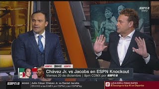 CHAVEZ JR VS JACOBS CANELO SE RAJA CON LOS SEMICOMPLETOS DE VERDAD  A LOS G0LPES 20 DICIEMBRE 2019 [upl. by Letnuahs]