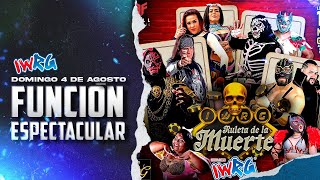 IWRG EN VIVO  RULETA DE LA MUERTE [upl. by Rolo]